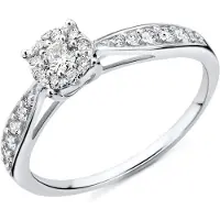 Diamant L'Eternel Bague argent