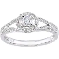 Diamant L'Eternel Bague argent