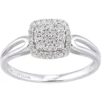 Diamant L'Eternel Bague argent