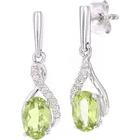 Diamant L'Eternel Boucles d'oreilles argent
