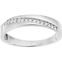 Diamant L'Eternel Bague argent