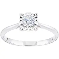 Diamant L'Eternel Bague argent