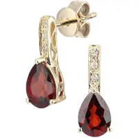 Diamant L'Eternel Boucles d'oreilles or