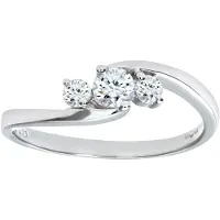 Diamant L'Eternel Bague argent