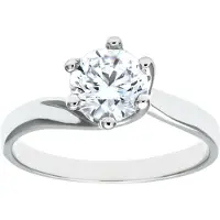 Diamant L'Eternel Bague argent