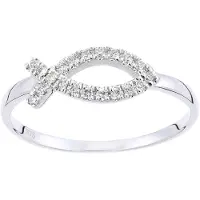 Diamant L'Eternel Bague argent