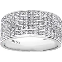 Diamant L'Eternel Bague argent