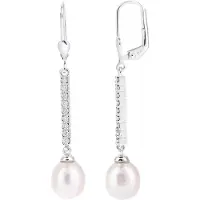 Diamant L'Eternel Boucles d'oreilles argent