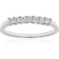 Diamant L'Eternel Bague 'Eternity-Ring aus 750 Weißgold mit 1.3 Karat Diamant' argent