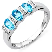 Diamant L'Eternel Bague argent