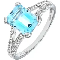 Diamant L'Eternel Bague argent