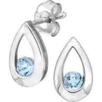 Diamant L'Eternel Boucles d'oreilles argent