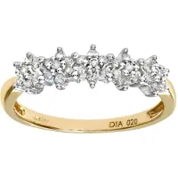 Diamant L'Eternel Bague 'Eternity' or