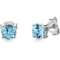 Diamant L'Eternel Boucles d'oreilles argent