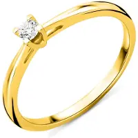 Diamant L'Eternel Bague or