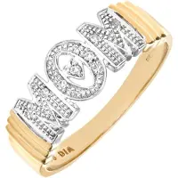Diamant L'Eternel Bague or