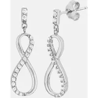 Diamant L'Eternel Boucles d'oreilles blanc