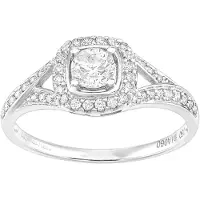 Diamant L'Eternel Bague argent