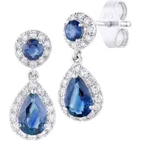 Diamant L'Eternel Boucles d'oreilles argent