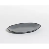 The Table Plat de Service The Table Atelier Black Truffle (24,5 x 16 cm)