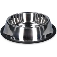 Holland Animal Care Bol à manger et à boire antidérapant Acier inoxydable 900 ml Ø 23 cm