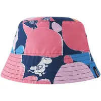 Reima Chapeau 'Moomin Viehe' bleu marine / bleu ciel / corail / rose