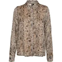 Vero Moda Chemisier beige chiné