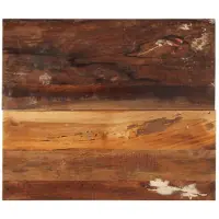 vidaXL Dessus de table rectangulaire 60x70 cm 15-16 mm Bois récupéré