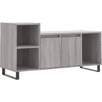 vidaXL Armoire TV Gris Sonoma 100x35x55 cm Bois composite