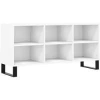 vidaXL Armoire TV Blanc 103,5x30x50 cm Bois composite