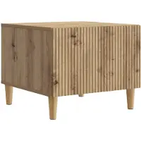 vidaXL Table basse en chêne Artisan 49 x 50 x 40 cm, bois d'ingénierie