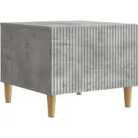 vidaXL Table basse gris béton 49 x 50 x 40 cm en aggloméré