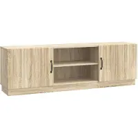 vidaXL Meuble TV en chêne Sonoma, 150 x 31 x 47 cm, aggloméré