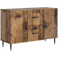 vidaXL Buffet en bois recyclé 89 x 34,5 x 60 cm, aggloméré
