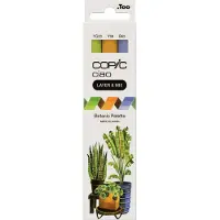 Copic Ciao Cartouche d'encre 5,5 - 10 mm Botanic 3 pièces