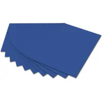 Folia Photocarton bleu roi 300g/m2 50x70cm, 1 feuille (300 g/m², 1x)