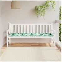 vidaXL Housse pour banc de jardin 180x50x7 cm tissu Oxford
