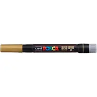 Uni-Ball Posca Marqueur pinceau POSCA Brush Or