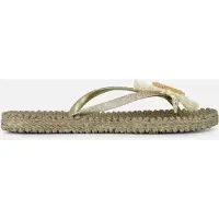 Ilse jacobsen Sandales 'Cheerful16F' camel / platine / blanc