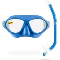 Cressi Ensemble De Plongée Avec Tuba Pour Enfants Moon Top Colorama