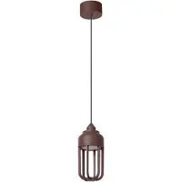 Lucide Lampe suspendue Wells Brun rouille