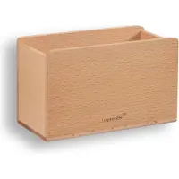 Legamaster Porte-accessoires pour tableau blanc WOODEN, magnétique, capacité de charge jusqu'à 400 g, L 150 x P 71 x H 90 mm, bois de hêtre, laqué