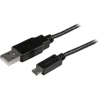 StarTech.com 0.5m Mobile Charge Sync USB to Slim Micro USB Cable M/M - câble USB - 50 cm