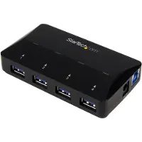 StarTech.com Hub USB 3.0 à 4 ports plus port dédié à la charge de 2,4 A - commutateur de partage des périphériques USB - 4 ports