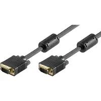 Pro Câble vidéo Vga HD15 mâle/mâle, haute-qualité, blindé, 15.0m cd68139
