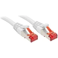 Lindy 47796 Cat6 S/FTP Kabel, weiß, 5.00m Patchkabel