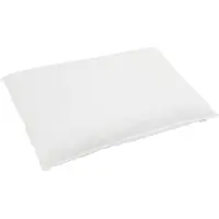 vidaXL Couverture d'hiver avec oreillers, 3 pièces, blanche, en duvet et plumes