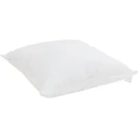 vidaXL Couverture de lit toute saison avec 2 coussins, blanche, en microfibre