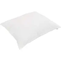 vidaXL : Couverture de lit avec 2 oreillers, blanc, microfibre