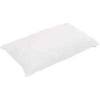 vidaXL Couette avec oreiller 3 pcs blanc microfibre